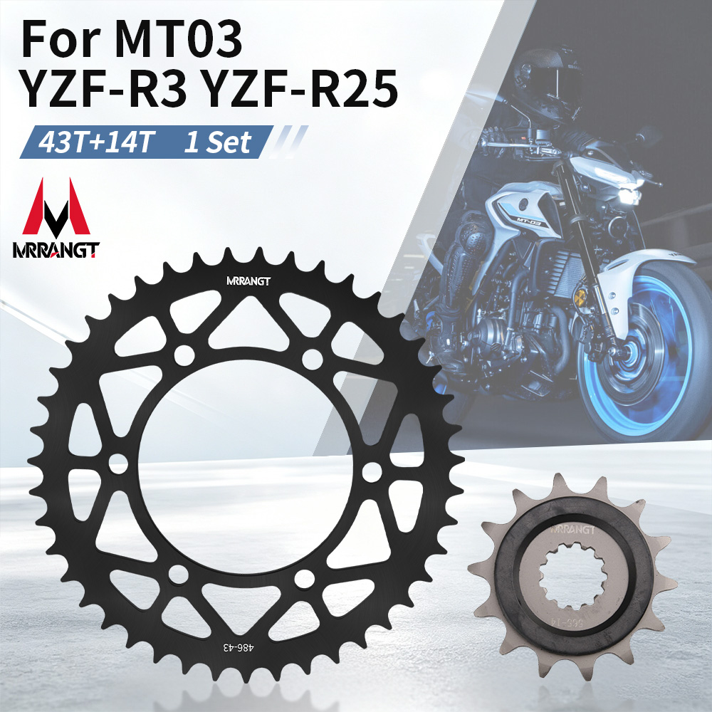 Titanium Motorcycle Rear Sprocket 520 - MRRANGT Componenti per trasmissione a catena